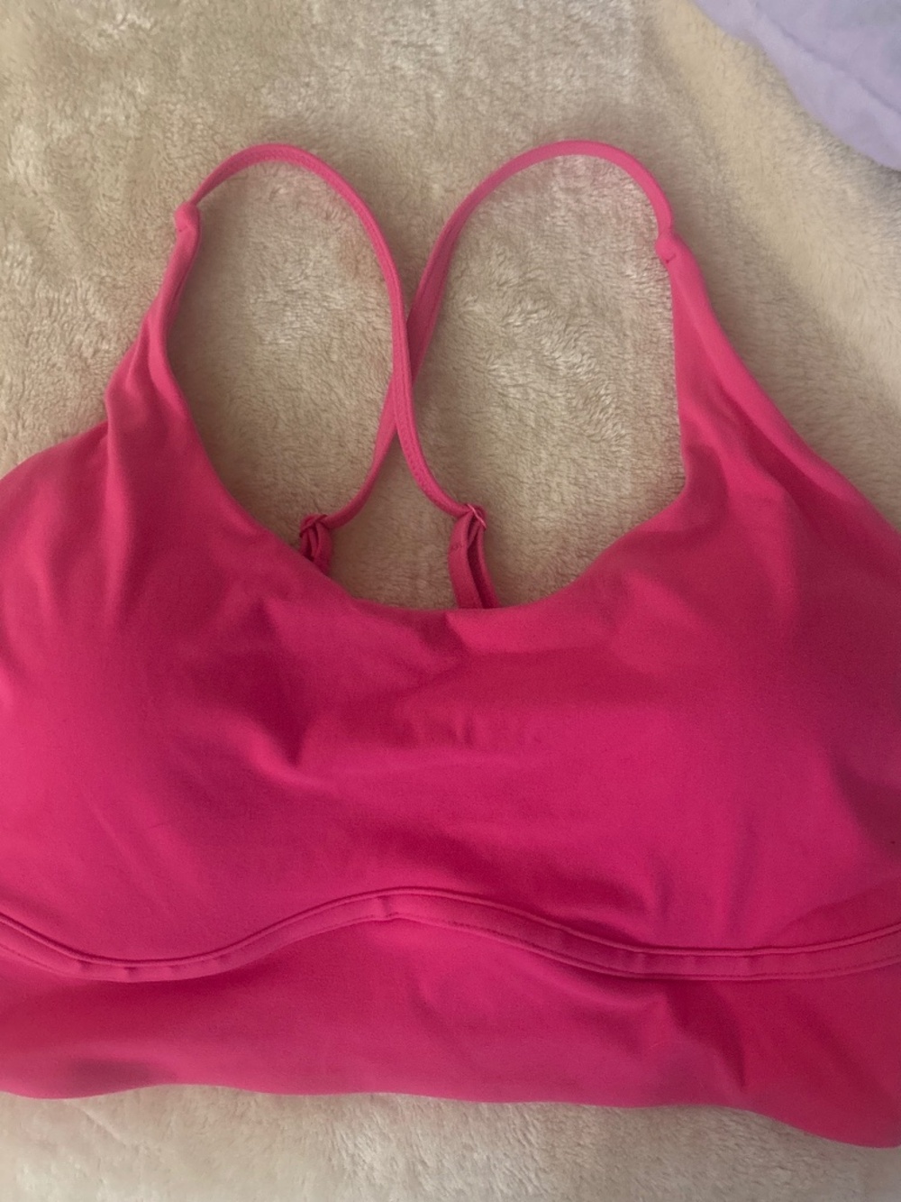 Buffbunny pink sports bra brand new extra large